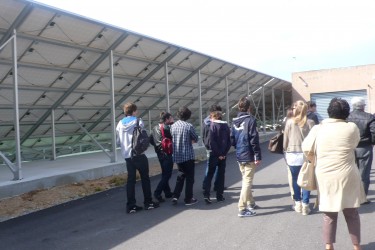 la visite du site myrte par une classe de 1ere S mars 2012